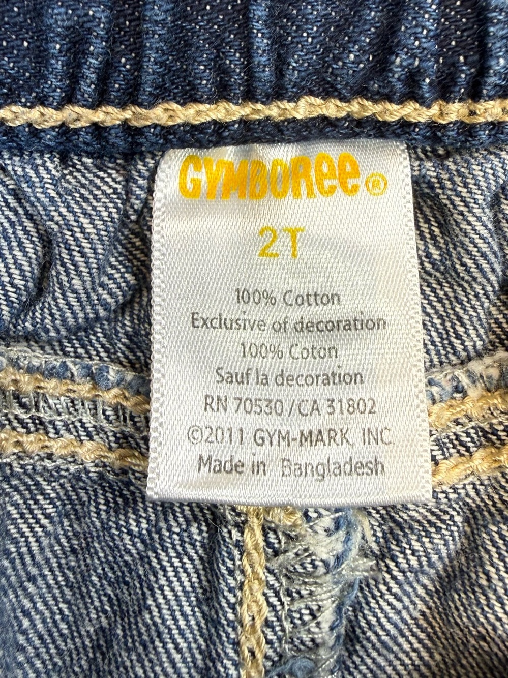 Gymboree Girls 2T Cozy Cutie Denim Skirt Snowman Embroidered Christmas Holiday - Picture 3 of 8